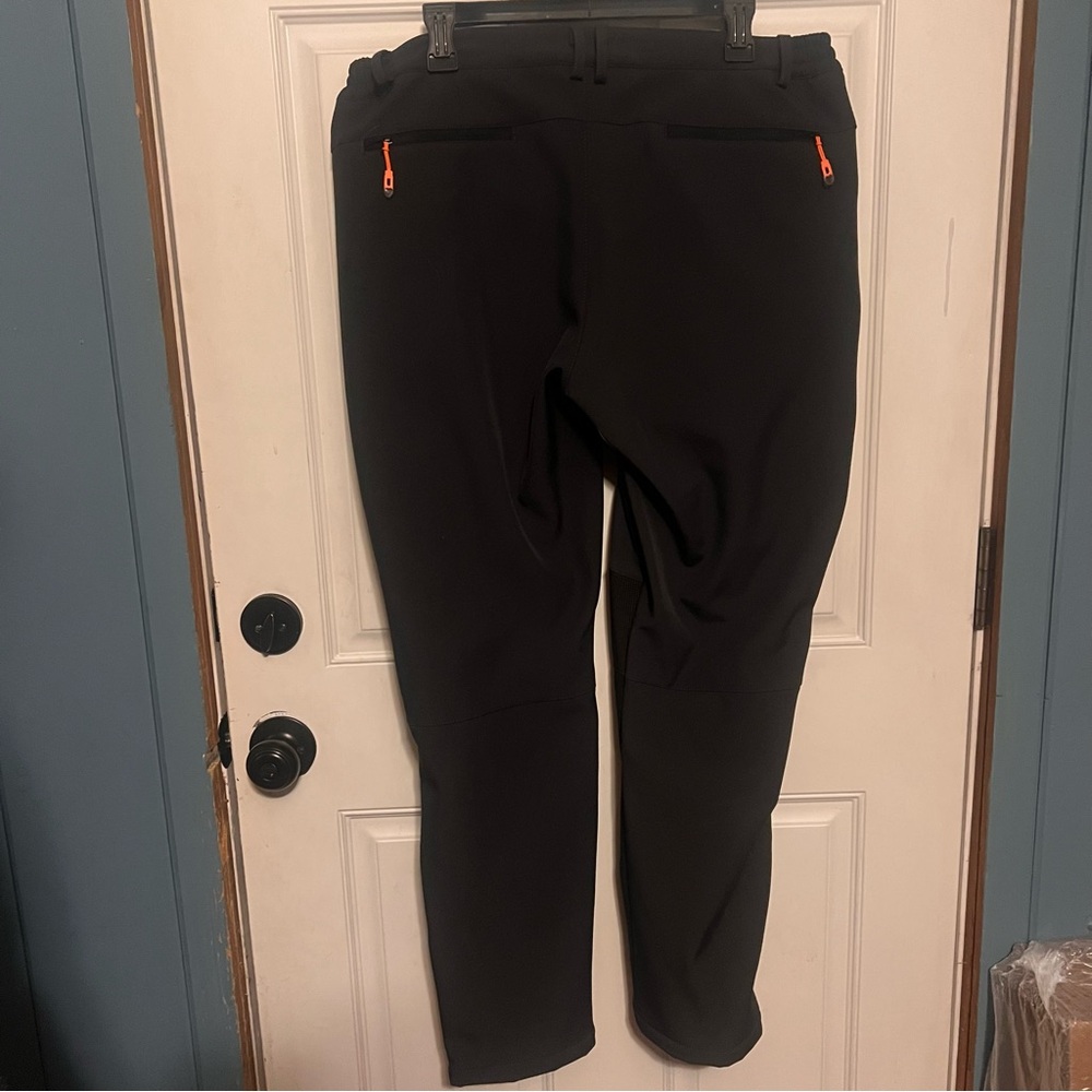 Postropaky Women Gray & Black Snow ski Pants warm stretch waterproof soft shell - Picture 8 of 10
